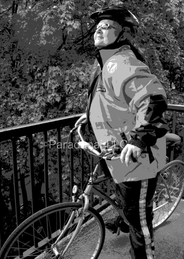 Sherese Chrétien Security Officer Bike Patrol